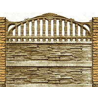 Забор бетонный - еврозабор - Песчаник