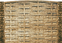 Забор бетонный - еврозабор - Плетенка